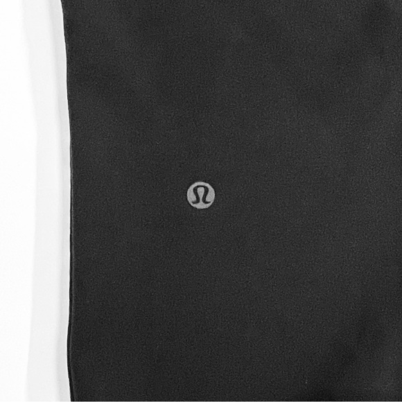 Lululemon Black On The Fly 7/8 Cropped Drawstring Elastic Waist Pockets Pants 6 - Picture 10 of 14